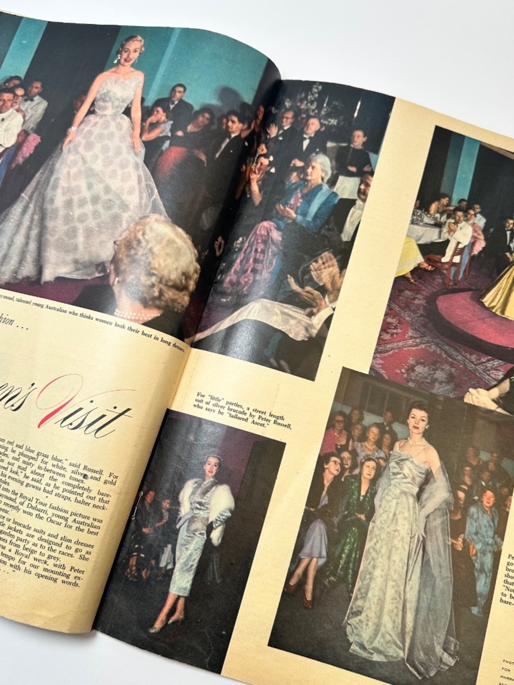 Vintage Woman’s Day Magazine Dec 21 1953 Queen Elizabeth Fashion Christmas Issue